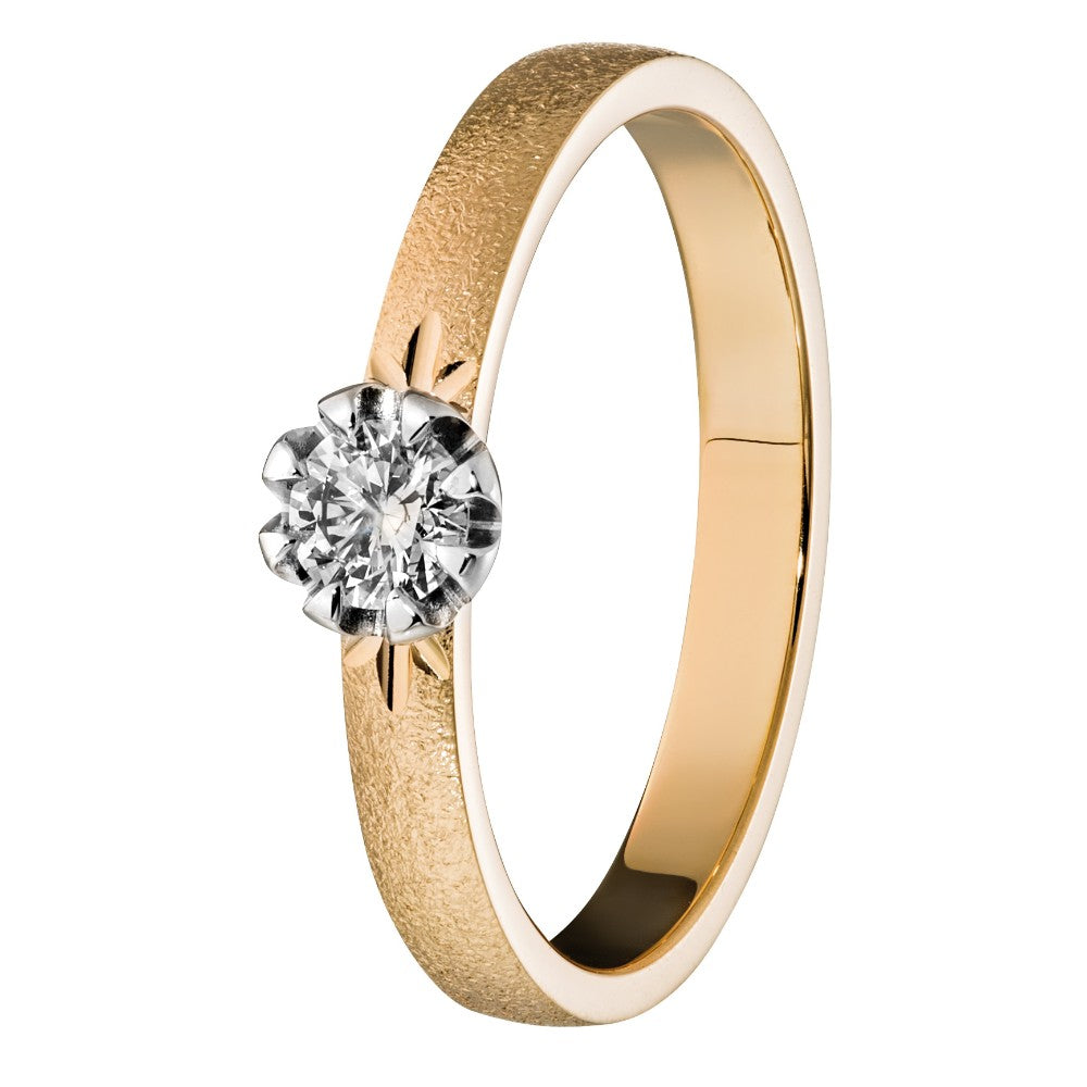 Tillander Black Label keltakultainen 163 vihkisormus