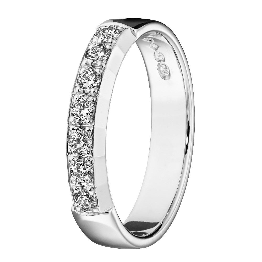 Tillander Black Label valkokultainen 180 vihkisormus