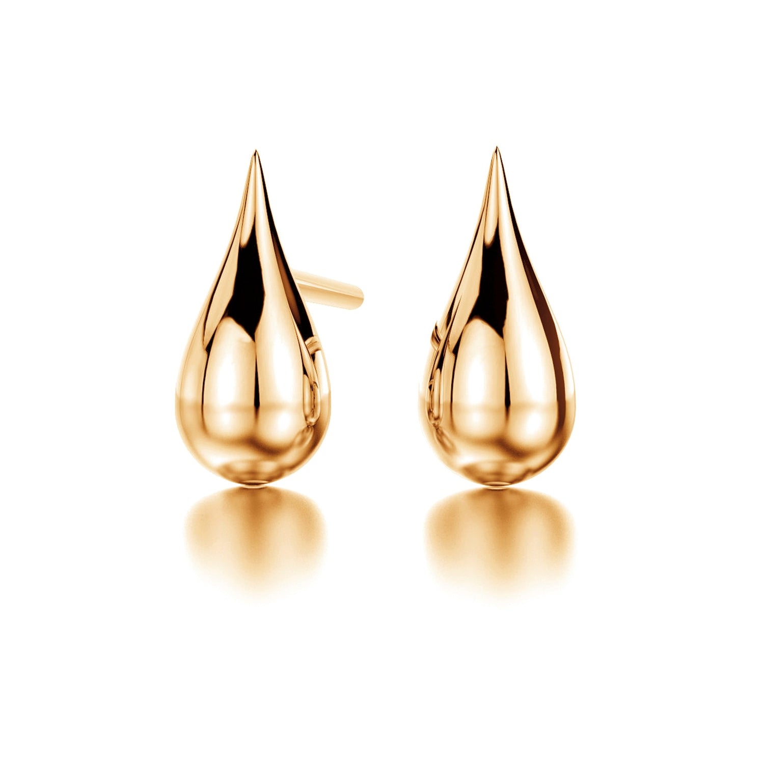 Tillander keltakultaiset Elämän kyynel korvakorut