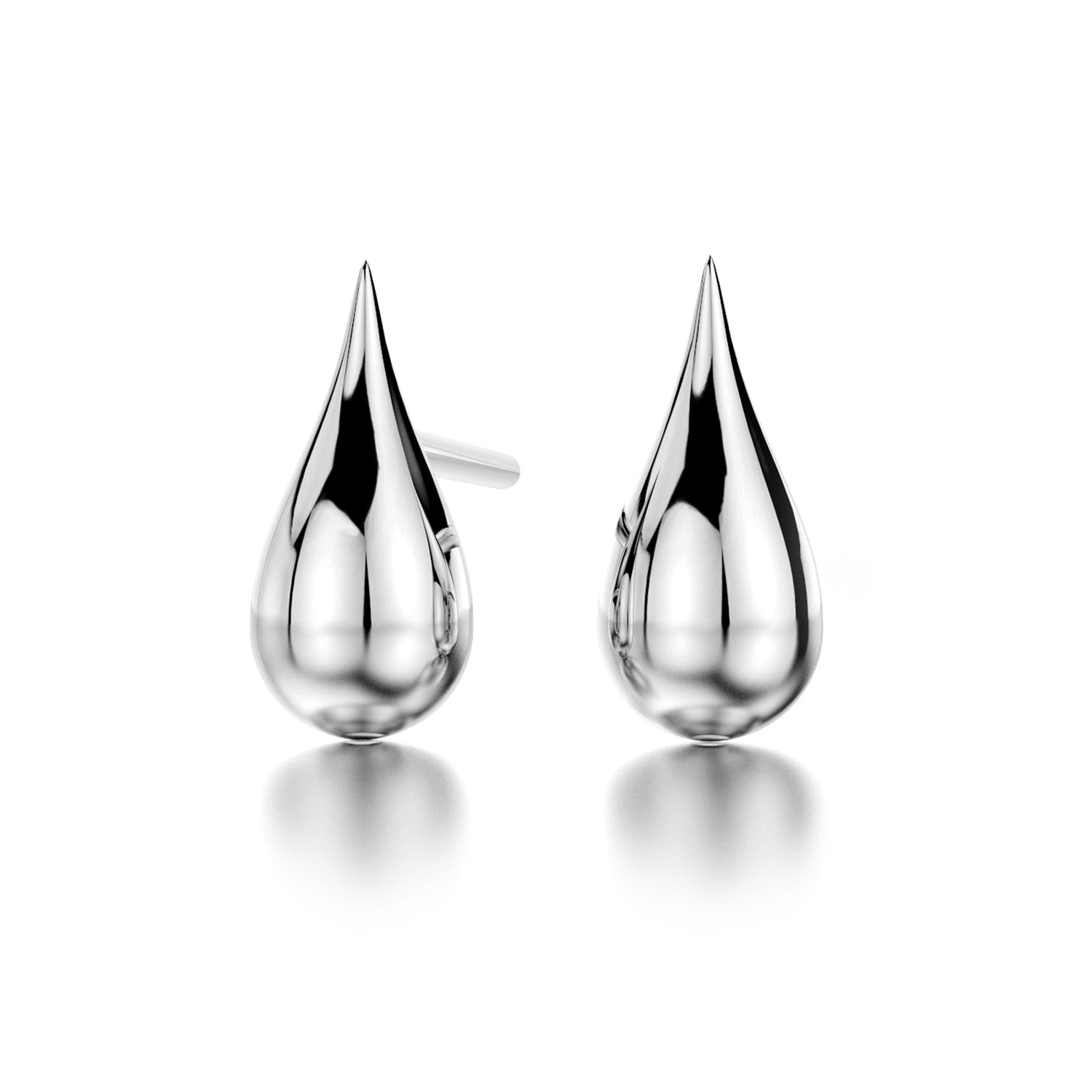 Tillander Silver Label Elämän kyynel hopeiset korvakorut