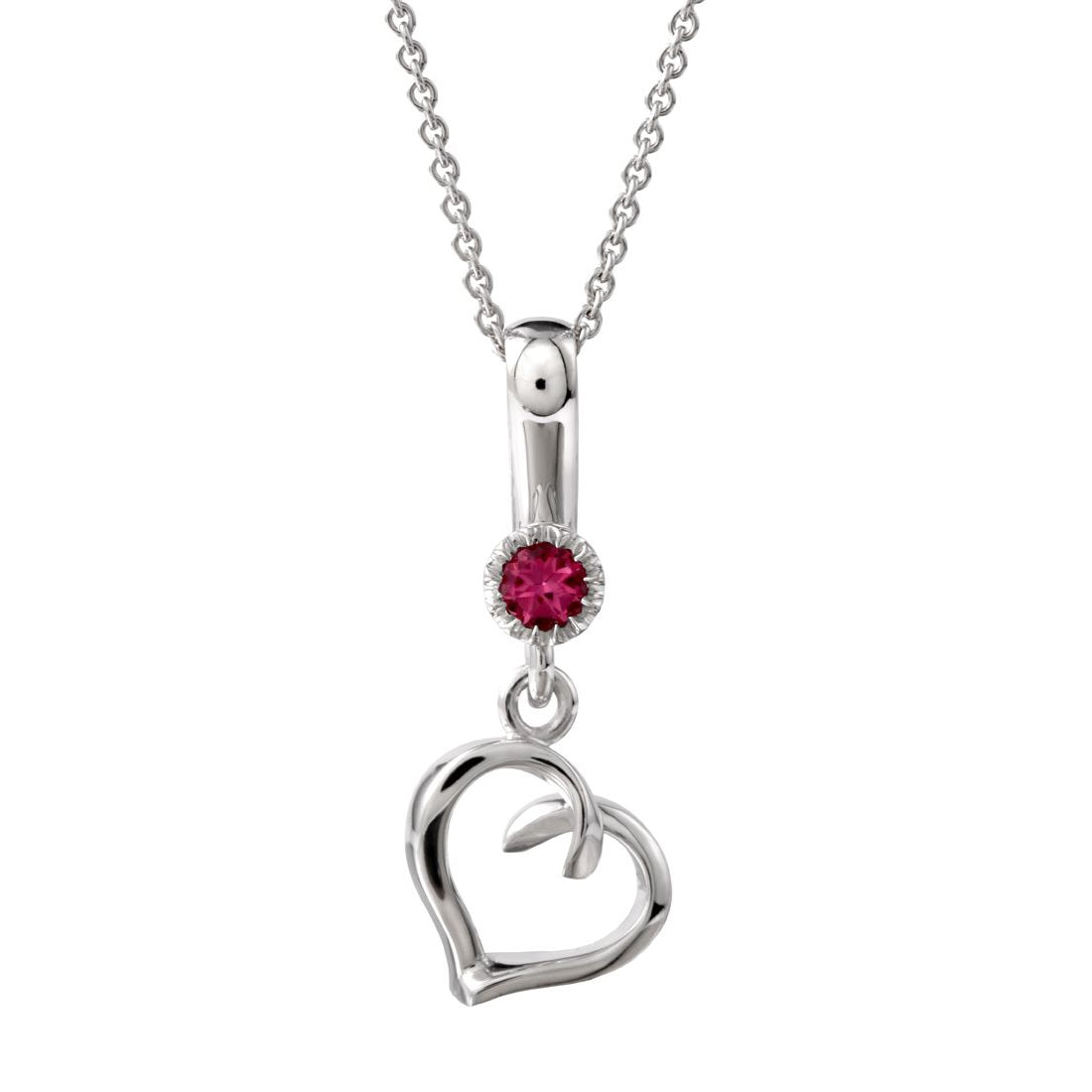 BLACK LABEL HEART PENDANT