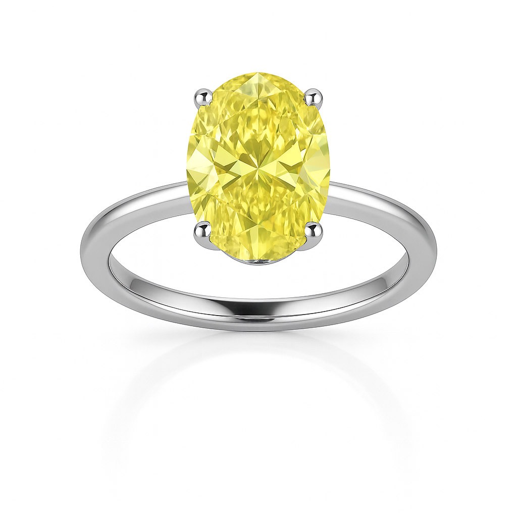 BLACK LABEL AURORA OVAL FANCY YELLOW