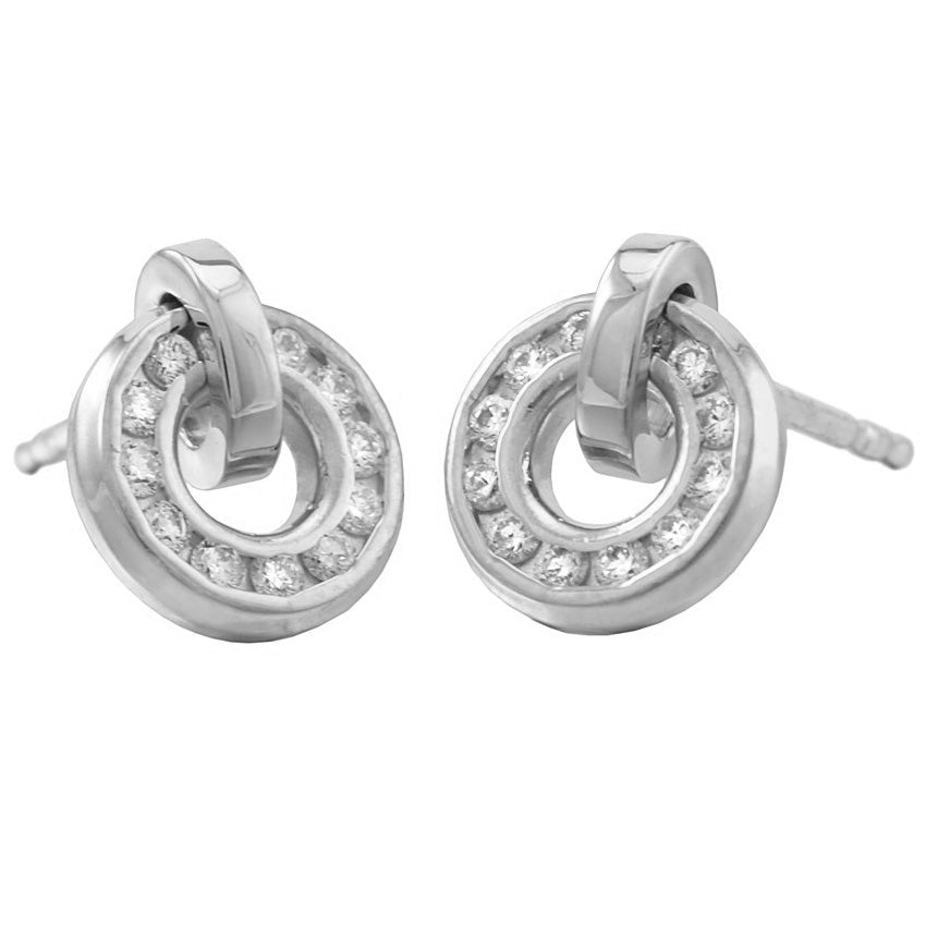 Tillander Saturnus diamond earrings